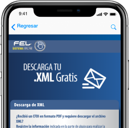 Descarga XML portal FEl